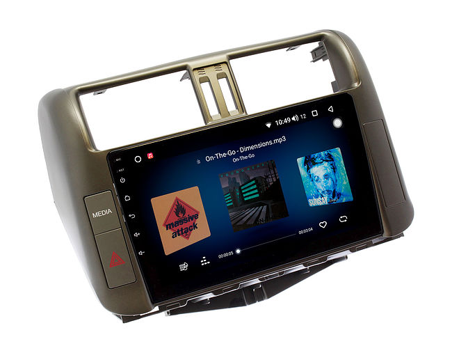 Штатная магнитола Toyota Land Cruiser Prado 2009 - 2013 Wide Media KS9397QR-3/32 (для авто с Navi)