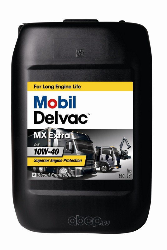 Масло моторное 10w-40 Mobil Delvac MX EXTRA 20л 144718