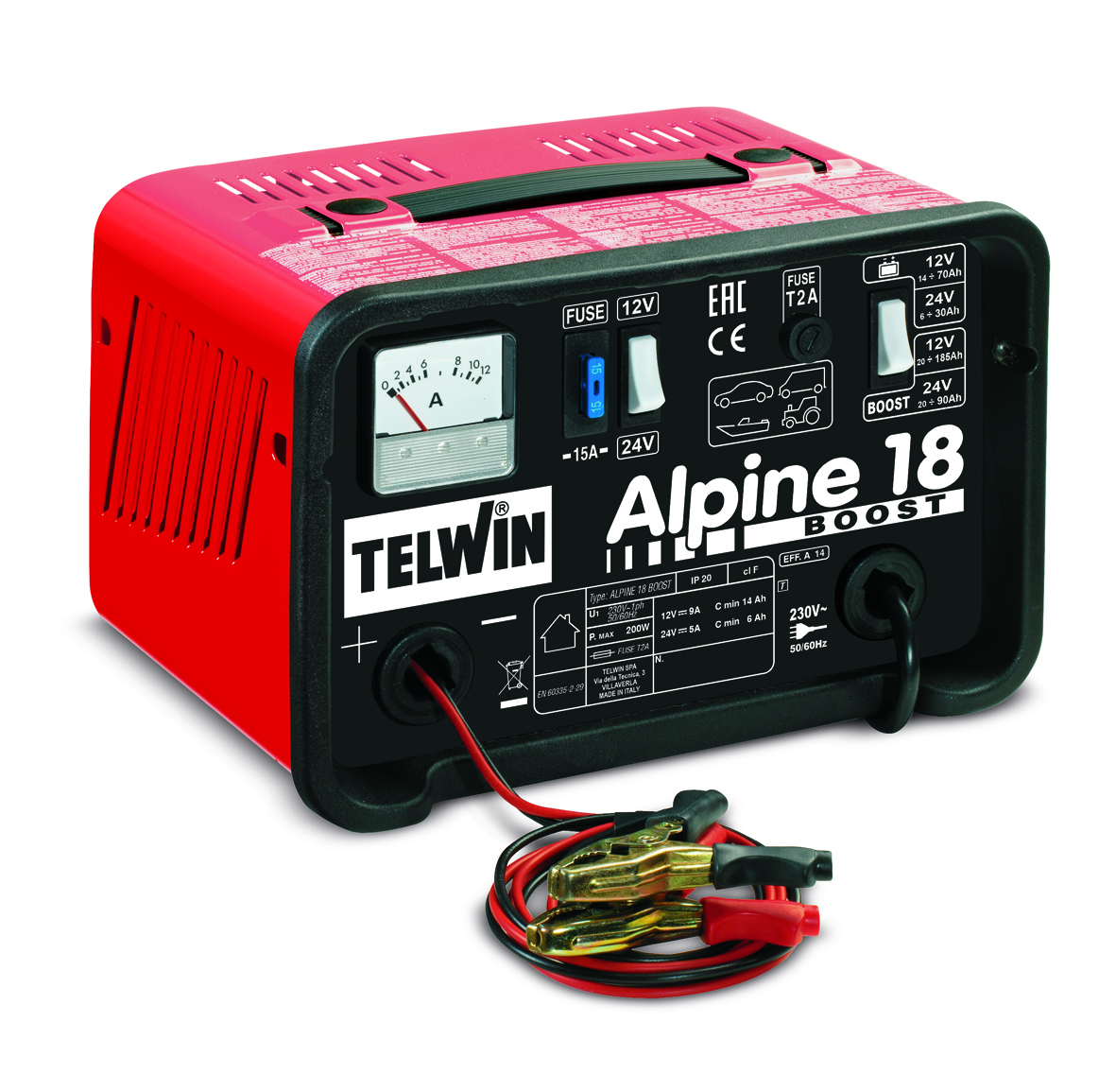 Зарядное устройство Telwin ALPINE 18 230V(12/24В)