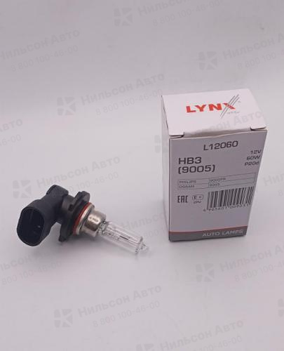 Лампа галоген HB3 LYNX 12V 60W P20d