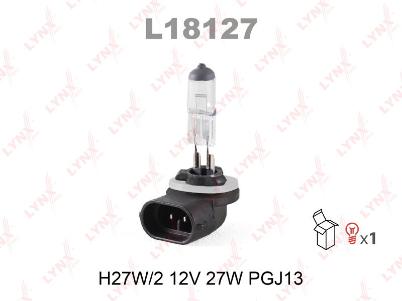 Лампа галоген H27/2 LYNX 12V 27W PGJ13