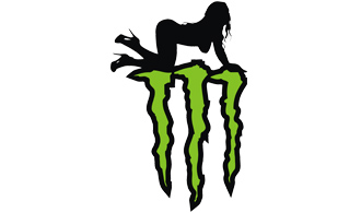 Наклейка Monster Energy Girl
