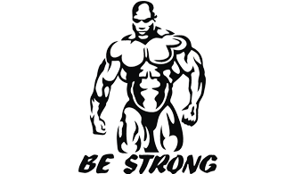 Наклейка Be strong