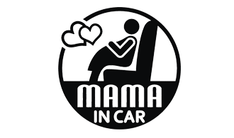Наклейка Mama in car