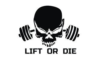 Наклейка Lift or die